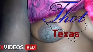 That thot in texas milf is fucking big black cock hard