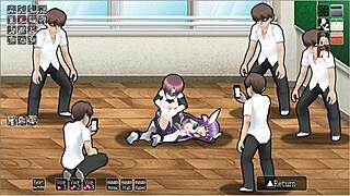 blazing angel mistletear pornplay hentai game episode 6 lesbian story with female villains