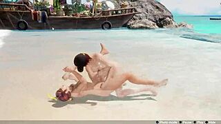 Dead or Alive 6: Mila vs Phase4 Nude Fight in Spectating Photography Mode.
