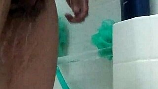 I'm washing my big brown dick right now.