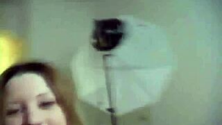 Naudia starts with a teasing striptease. Then she sucks hard dick for a wild pov cumshot finish.