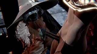 Ranni from Elden Ring Gets Creampied Hard! Dark Souls Fantasy Babe with Big Tits in Action!