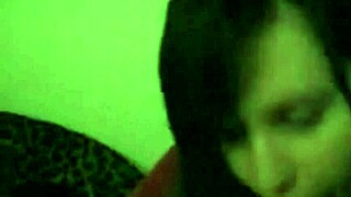 teen gives hot blowjob and swallows