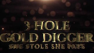 gorgeous black girlfriend with huge tits drilled in all holes. she takes it hard everywhere!