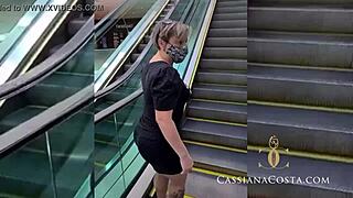 Went Shopping And Met Two Friends For Wild Threesome!