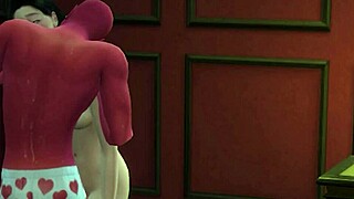 A Vampire Bites A Young Girl In This 3d Hentai Animation