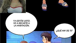 i cant believe im fucking my tia in this hentai anime chapter 38, its so hot and wrong but i love it