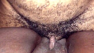 I creampied the ebony pussy with my big black cock slowly stroking her.