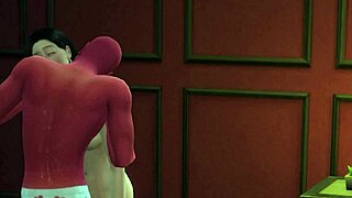 A Vampire Bites A Young Girl In This 3d Hentai Animation