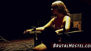 Big puffy teen nipples bound for hardcore internal creampie action