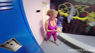 mega milf julia ann gets her moist muff stuffed by a super hard dick