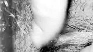 ella rides that monster cock like a pro, bouncing on it hard