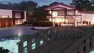 Becoming Roommates with My Boss: Episode 3 in a Hentai Dorm Setting