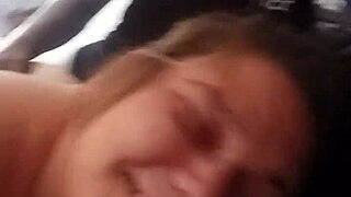 Fat BBW Moans with Big Black Cock in Sun