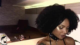 i'm kiara, obedient slut wife fuckin' big black cock in front of davi