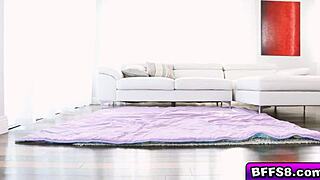 Hot babes share a big cock in a movie fuck marathon