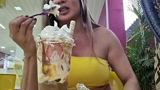 I got lucky with the app's hot babe