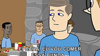 Intriguing gay cartoon unfolds at the summer camp