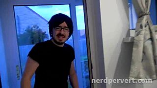 Nerd pervert Riley Raven cute little 18+ sucker