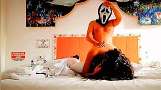 Petite teen fucks cousin's big ass