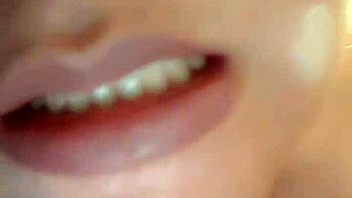 i watch this hot latina teen masturbaate her pusy with a lollipop at home, she's so sexy and homemade