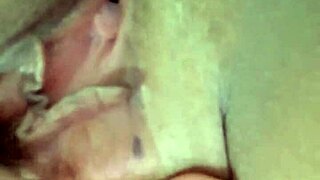 Prostitute shows her wet pussy dripping with cum, inviting you to taste it all night long