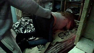 It lies on his stomach and begs me to take him from behind