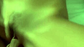 Chilling in the jacuzzi with a relaxing bath machine massage