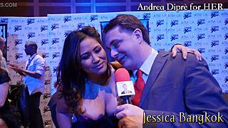 Jessica Bangkok captivates in a wild tale of seduction with Andrea Diprè for her