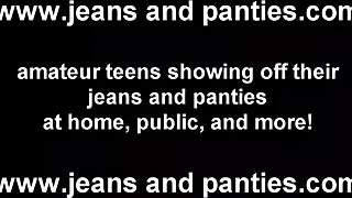 just sit back and watch me strip off my tight skinny jeans slowly.