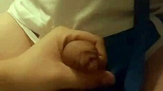 Can you believe this femboy husky fursuiter cums riding his boyfriend's cock?