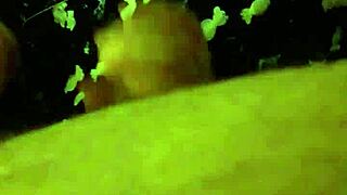 Old man gets jerked off by maid until he cums