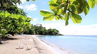 Linda Gonzalez eagerly sucks Victor Bloom's monster cock