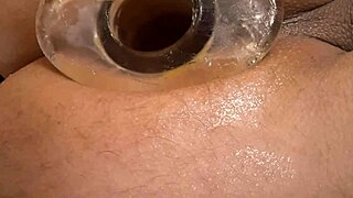 Close Up Tunnel Anal With Vibrator And Dildo