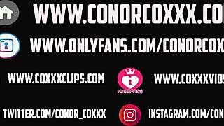 conorcoxxx-jessa rain plays with her hitachi vibrator for intense masturbation