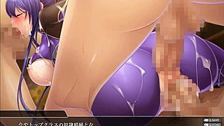 Taimanin Yukikaze Rinshi Gets Trained and Fucked in Intense Sessions