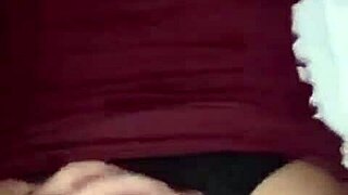 Peruvian latina teen masturbates with her ass like a bitch