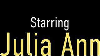 Big Boobed Julia Ann Seduces Siri with Skilled Fingers 😘