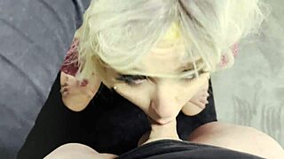 Blowjob Part With Deepthroat Action