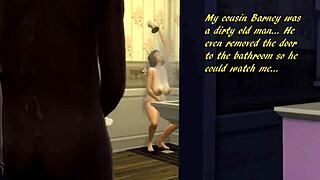 Sims 4 parody of the silence of the lamb chops