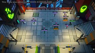 why big turrets always have huge dildo in cyberpinktactics pornplay hentai game ep 2