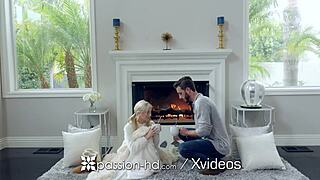 Piper Perri Fucks Hard In Winter By The Fire