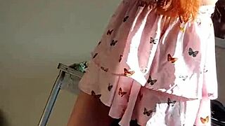 Spying on stepsister leads to touching and sex