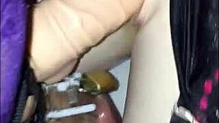 Want chastity strapon with blowup doll?