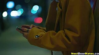 Strangers hook up in dark alley for wild gay sex!