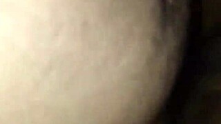 Ebony Amateur Black Girl Takes Deep Creampie Hard