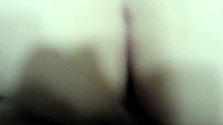 this big ass latina babe takes a huge cock from behind and gets a cumshot all over her