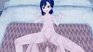 is this pov nighttime sex with hikage miyauchi the hottest hentai anal you've seen