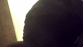 Black Blowjob With Intense Sucking Action