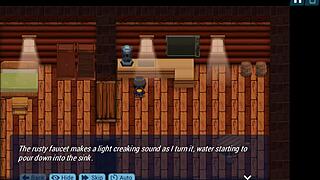 I experienced the third crisis outdoors with big tits and shaved pussy